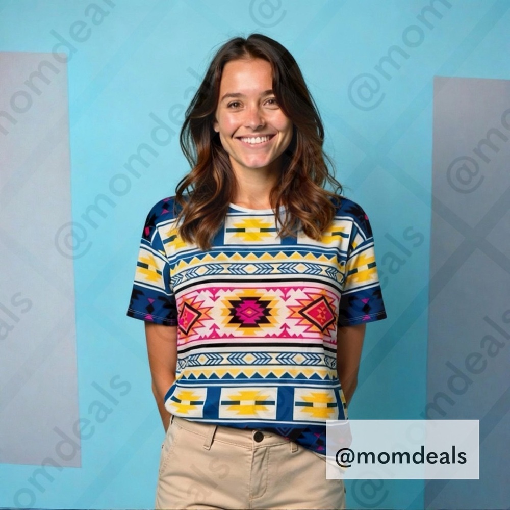 LulaRoe Irma Mid-Sleeve Stretchy High-Low Tunic Top Loose Fit Modest XXS-XS 0-00 - Picture 10 of 14